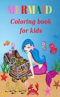 Mermaid Coloring Book For Kids
