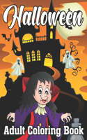 Halloween Adult Coloring Book