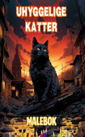 Uhyggelige katter Malebok Fascinerende og kreative scener med skremmende katter for de over 15 år: Fantastisk samling av unike morderkatter for å fremme kreativitet