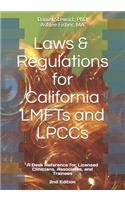 Laws & Regulations for California LMFTs and LPCCs