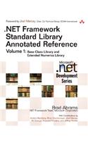 .NET Framework Standard Library Annotated Reference, Volume 1 (paperback)