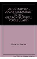 Janus Survival Vocab Restaurant Tg 96c.