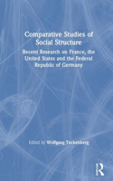 Comparative Studies of Social Structure