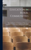 Education in Rural Communities; 51