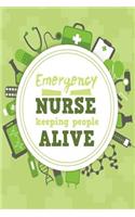 Emergency Nurse Keeping People Alive