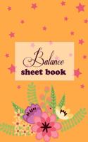 Balance Sheet Book