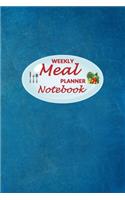 Weekly Meal Planner Notebook