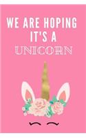 We Are Hoping It's a Unicorn