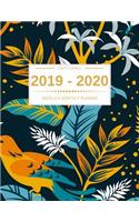 2019 - 2020 Planner Weekly And Monthly: Calendar Schedule + Organizer Lesson Planner Books for Teachers Beautiful Colorful Birds Nature July 2019 through June 2020