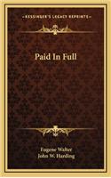 Paid in Full