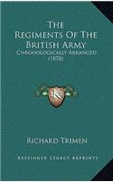 The Regiments Of The British Army: Chronologically Arranged (1878)