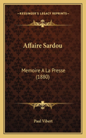 Affaire Sardou