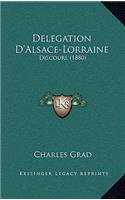 Delegation D'Alsace-Lorraine