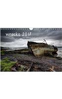 Wrecks 2017 / UK-Version 2017: Wrecks Calendar, 14 Pages(Calvendo Nature)