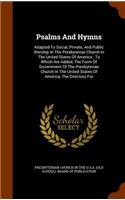Psalms And Hymns