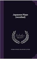 Japanese Plays (Versified)