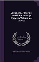 Occasional Papers of Bernice P. Bishop Museum Volume v. 4 1906-11