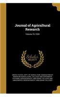 Journal of Agricultural Research; Volume 19, 1920