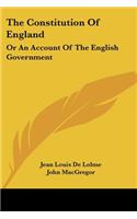 Constitution Of England