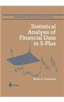 Statistical Analysis of Financial Data in S-Plus: (Springer Texts in Statistics)