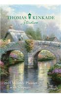 Thomas Kinkade Studios 2021 Monthly Pocket Planner Calendar with Scripture