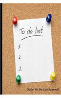 Daily to Do List Journal