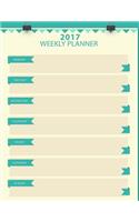 2017 Weekly Planner: Large Planner Journal Notebook 8.5" x 11" Appointments, Calendar, Schedule, Time Management