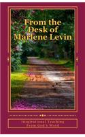 From the Desk of Marlene Levin