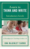 Learn to Think and Write