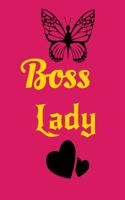 Boss Lady: Lined Journal (Notebook, Diary): Notebook For 110 Pages of 6"x9" Lined, Matte Finish, Journal for Women (Journals to Write In)