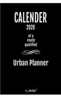 Calendar 2020 for Urban Planners / Urban Planner