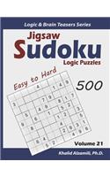 Jigsaw Sudoku Logic Puzzles