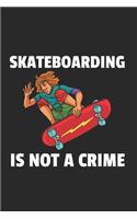 Skateboarden Skateboard Notizbuch