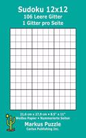 Sudoku 12x12 - 106 leere Gitter