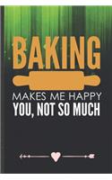 Baking Makes Me Happy You, Not So Much