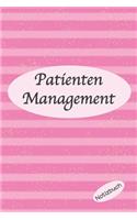 Patienten Management Notizbuch: Super als Notizheft Zubehör zum festhalten von Notizen für jede Altenpflegerin oder Krankenpflegerin mit Patienten Umgang