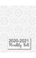 2020-2021 Monthly Bill