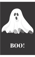 Boo!: notebook journal
