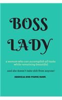 Boss Lady Address and Phone Book