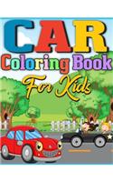 Car Coloring Book For Kids: A Coloring Book Full of Classic, Dover, Police, Vintage, Muscle Car Designs