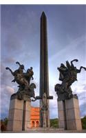 Monument of the Asens in Veliko Tarnovo, Bulgaria Journal: Take Notes, Write Down Memories in this 150 Page Lined Journal