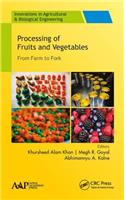 Processing of Fruits and Vegetables