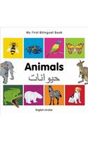 My First Bilingual Book-Animals (English-Arabic)