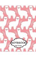 Notebook Journal : Alpacas: Pocket Notebook Journal Diary, 120 pages, 8.5 x 11 (Dot-Grid,Graph,Lined,Blank Notebook Journal)