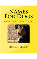 Names For Dogs