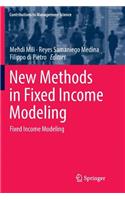 New Methods in Fixed Income Modeling