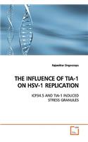 The Influence of Tia-1 on Hsv-1 Replication
