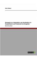 Konzepte zur Integration von Ausländern in Deutschland und Frankreich im Vergleich: (German)