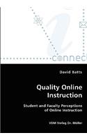 Quality Online Instruction