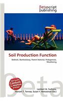 Soil Production Function: (English)